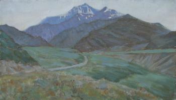 A valley of caucasus (). Panov Igor