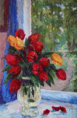Red tulips. Tichenko Ludmila