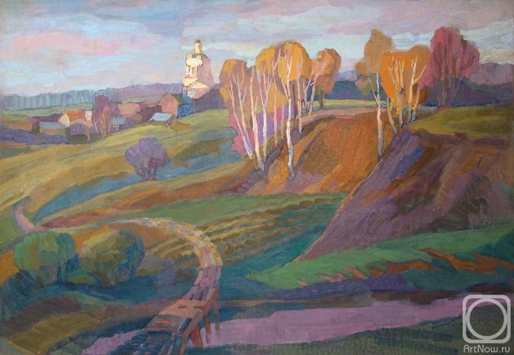 Volfson Pavel. Autumn on the hillfort