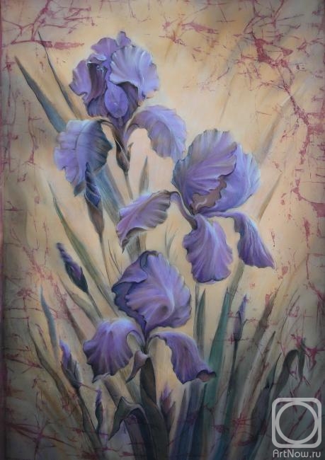 Golub Tatyana. Favorite irises