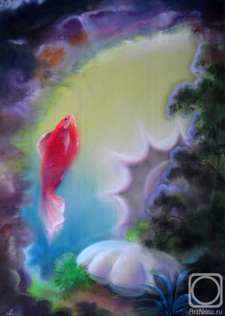 Mavrycheva Lubov. Fish in the grotto