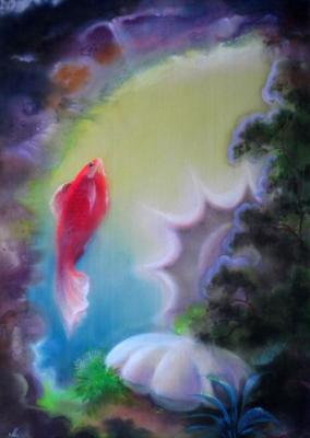 Fish in the grotto. Mavrycheva Lubov