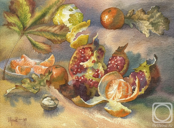 Pugachev Pavel. Pomegranate and citrus