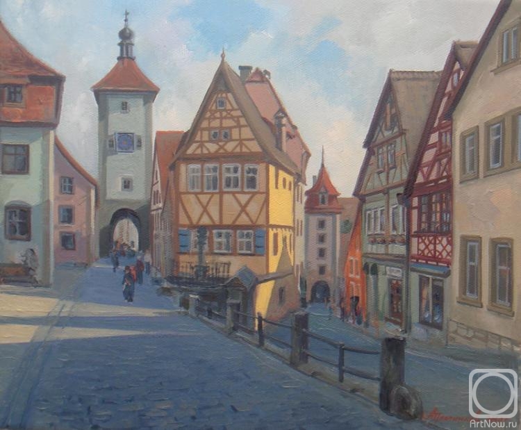 ������� ������ �� ������. ��������� ���������. Rothenburg ob der tauber