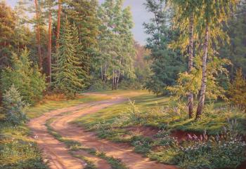 Morning in the forest. Nazarov Alexei