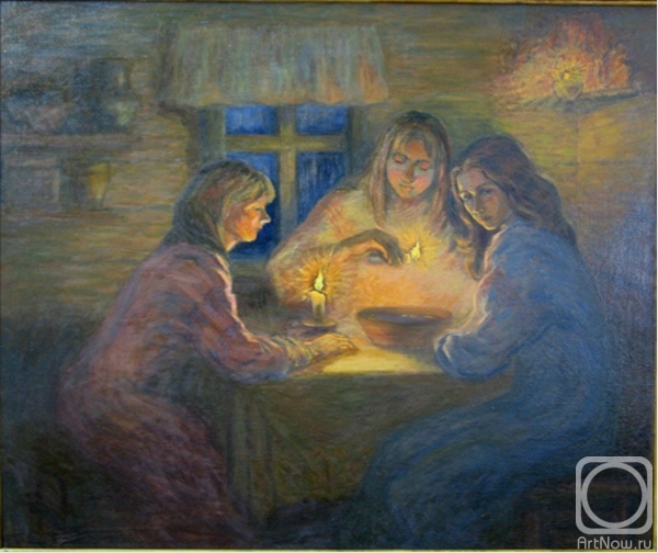 Illarionova-Komarova Elena. The Christmas divination