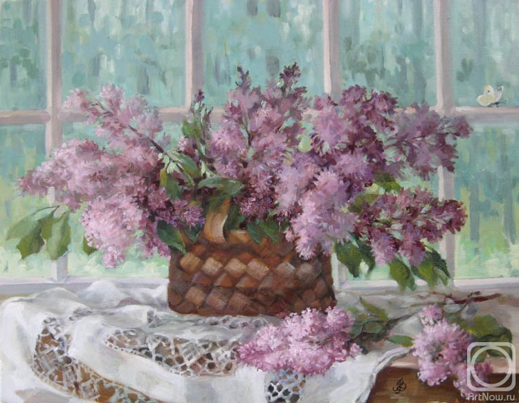 Vedeshina Zinaida. Persian lilac