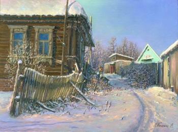 A rural landscape. Panin Sergey