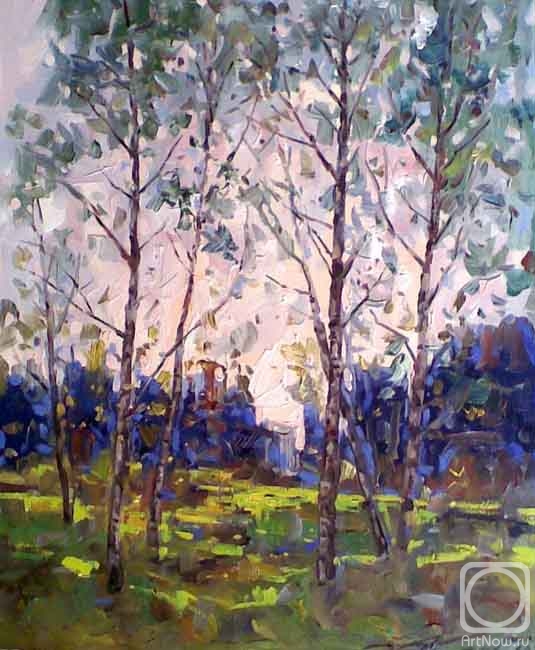 Knecht Aleksander. In the forest