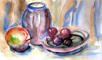 Still life with fruit