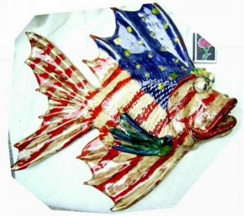 America (series Fish-flags"). Tykhomirov Alexander
