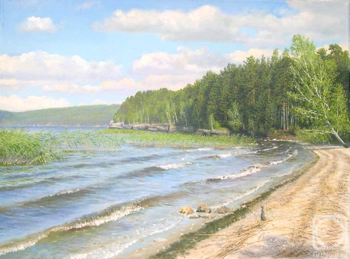 Sheglov Dmitriy. Southern coast of Itkul lake