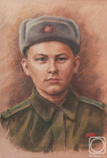 Deynega Tatyana. Portrait of soldier
