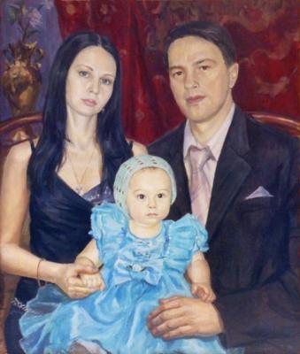 Family portrait (Hasband). Deynega Tatyana