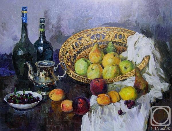 Malykh Evgeny. Still-life with the fruits
