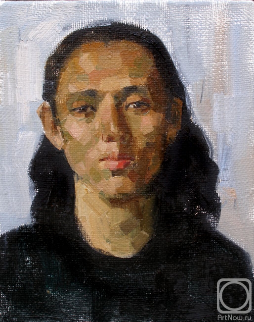 Kolobova Margarita. Hu Tsin. Portrait of a Groupmate