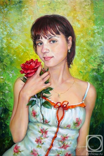 Shurganov Vladislav. Portrait of a Girl
