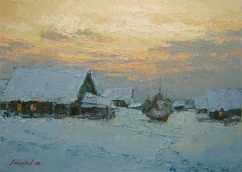 Winter twilight. Gaiderov Michail