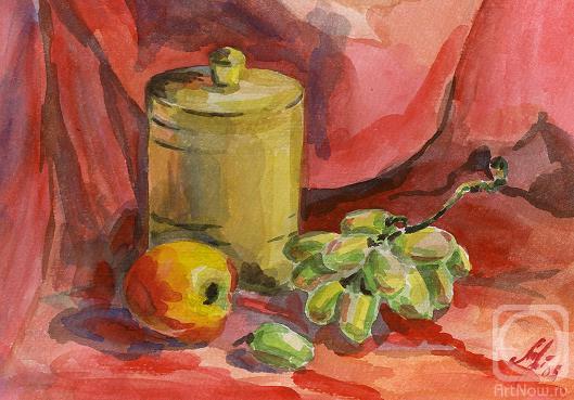 Ushakova Maria. Red fruit-piece