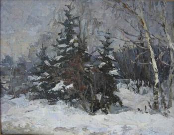 Winter landscape. Savkina Svetlana