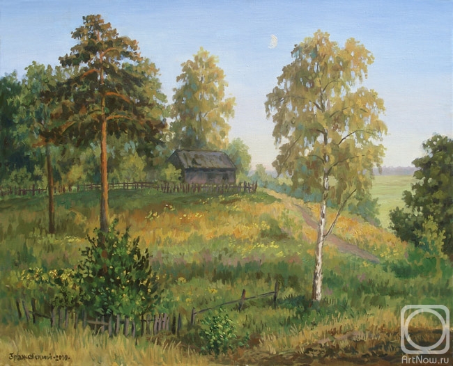 Zrazhevsky Arkady. Young month in the July evening (etude)