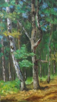 Oak and birch. Chernyy Alexandr