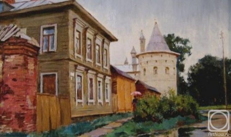 Lapovok Vladimir. Rain in Rostov the Great