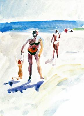 Summer on sand - 6. Baltic