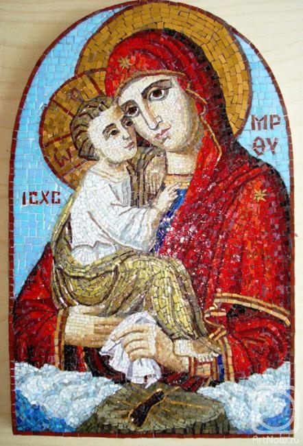 Vinogradova Vera. Pochayiv Icon of the Mother of God