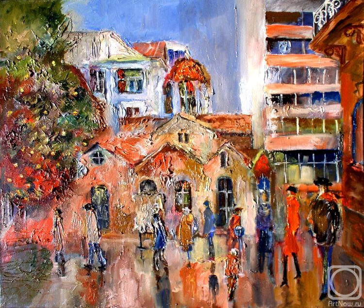 Pitaev Valery. Winter in Athenes