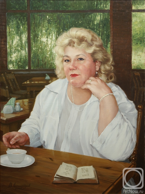 Aleksandrov Vladimir. In cafe