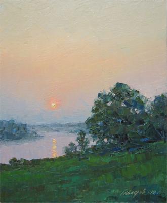Evening on the Moskva River (etude). Gaiderov Michail