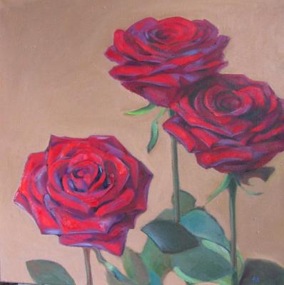 Red roses. Klushnik Natalia