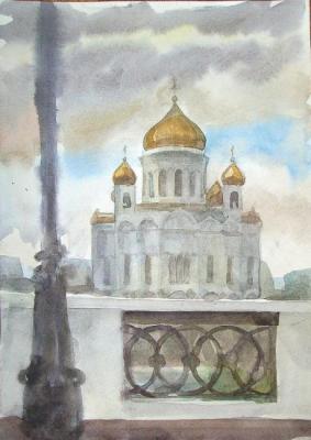 Moscow. Cathedral of Christ the Savior. Rudnev Ivan
