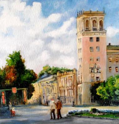 Corner of the central square of Smolensk. Denisov Vladimir