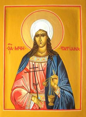 St. Martyr Tatiana. Vozzhenikov Andrei