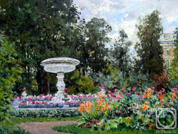Malykh Evgeny. Tsarskoye Selo. Catherine's park. Private garden