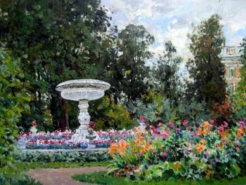 Tsarskoye Selo. Catherine's park. Private garden