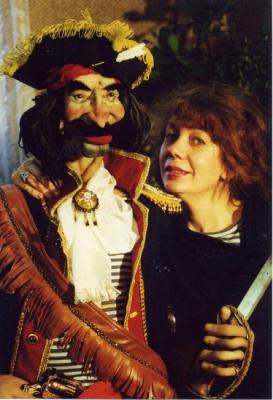 Yo-ho-ho (self-portrait with a pirate). Andrianova Olga