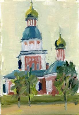 St. Trinity Church in Sviblovo, Moscow. Sorokina Lelia