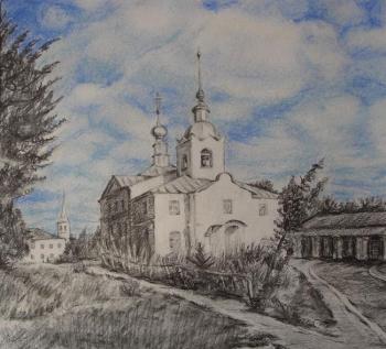 Suzdal. Church of St. Nicholas. Ler Maria