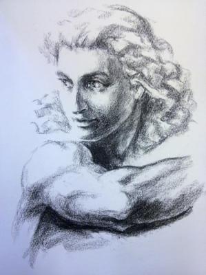 Diana's sketch. Novikov Evgeny