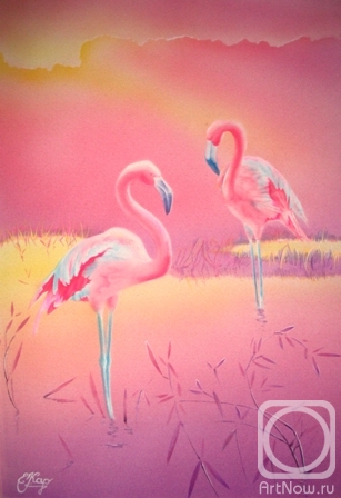 Karpushevskiy Evgeniy. Flamingo