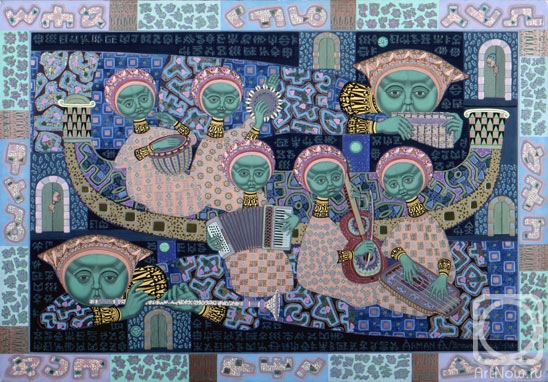 Avetisyan Arman. At Night With Cupids