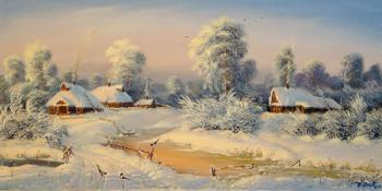 The winter recedes. Janov Viktor