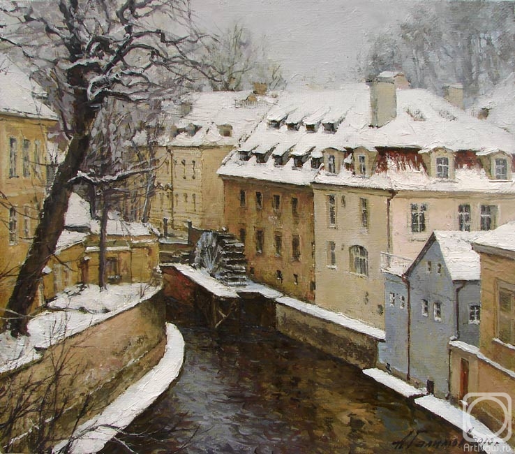 Galimov Azat. Prague. The Chertovka River