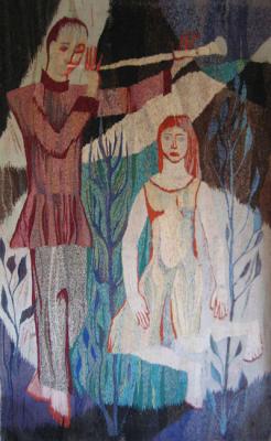 Tapestry "Music". Pomelova Innesa