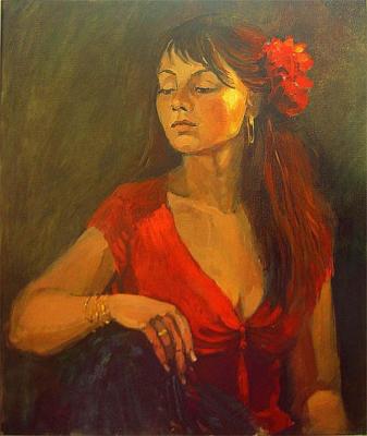 Carmen (portrait of Vera). Efimova Olga