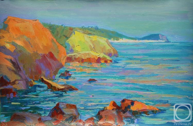 Mirgorod Igor. Amethyst evening. From the series "Sea necklace"