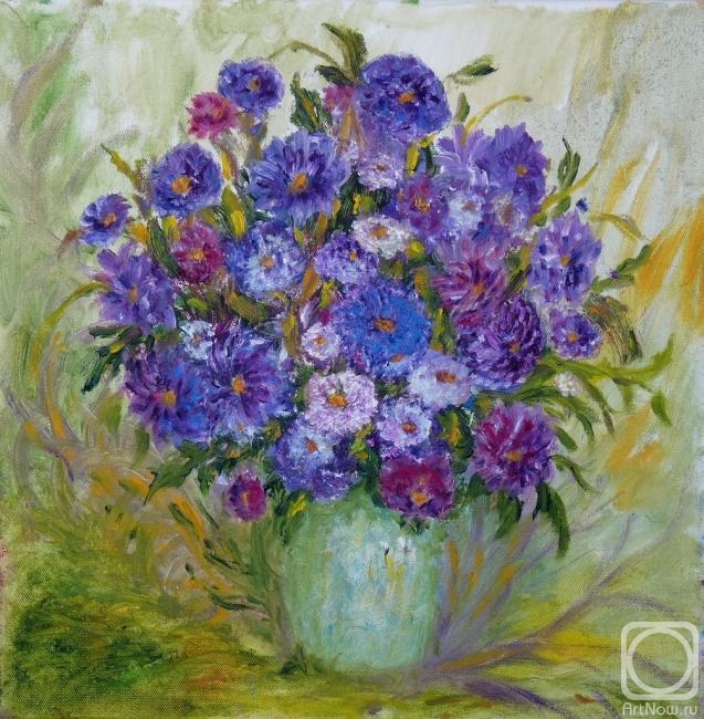 Bekman Rita. In the eyes of autumn flowers - sadness